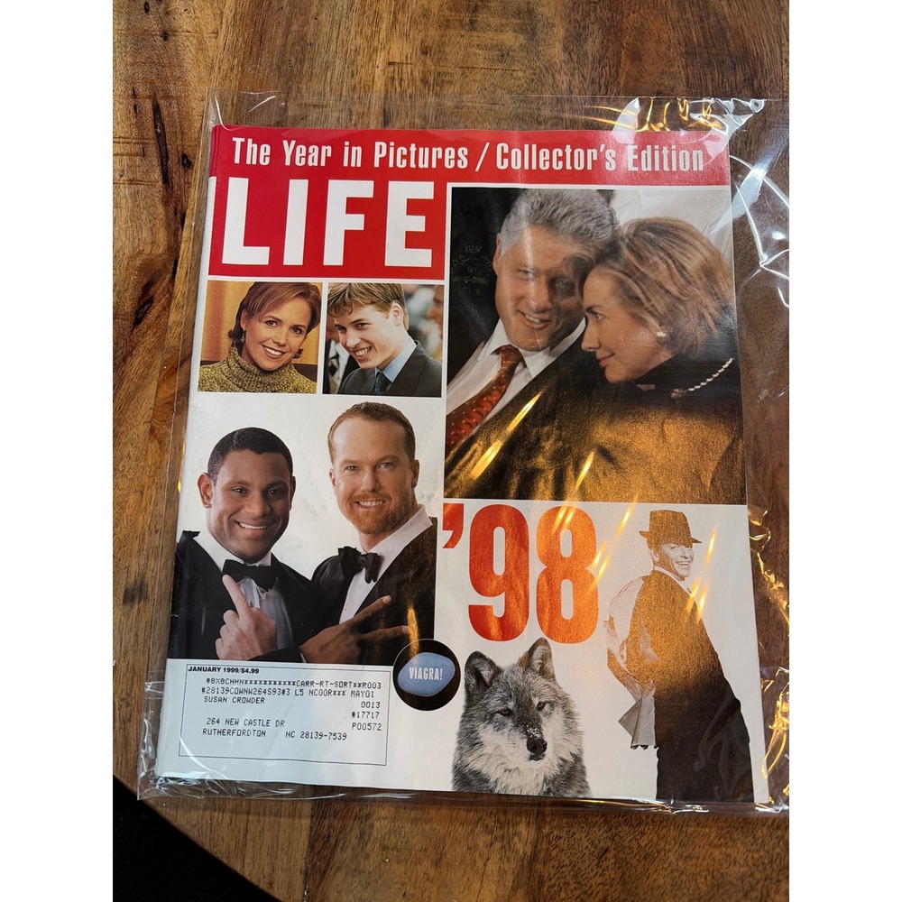 LIFE Magazine January 1999 The Year in Pictures 1998 Collector Edition Clinton